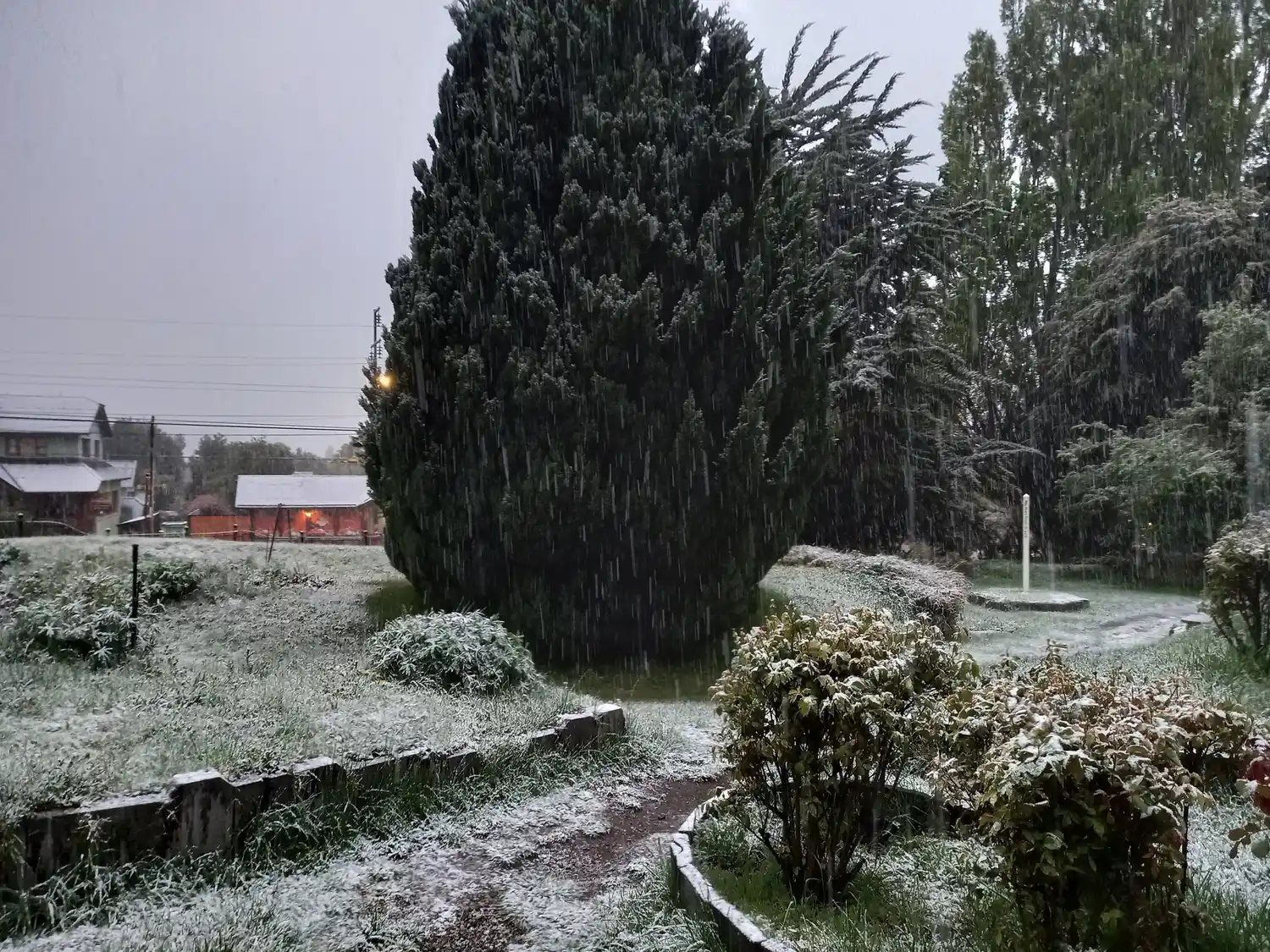 Las temperaturas no superaron los 2 grados, con una sensación termina bajo cero.