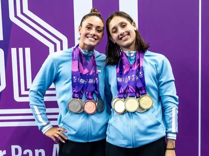 Lucía Gauna y Agostina Hein - Panamericanos Junior