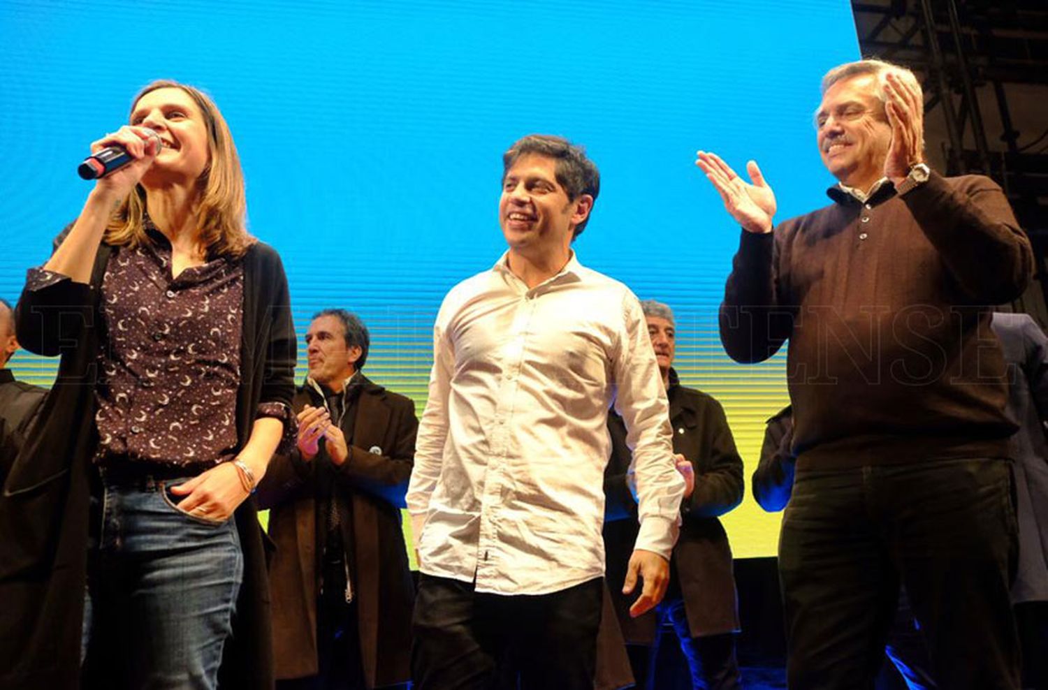 Kicillof en la ciudad: "No nos van a ver mintiendo, nos van a ver con propuestas"