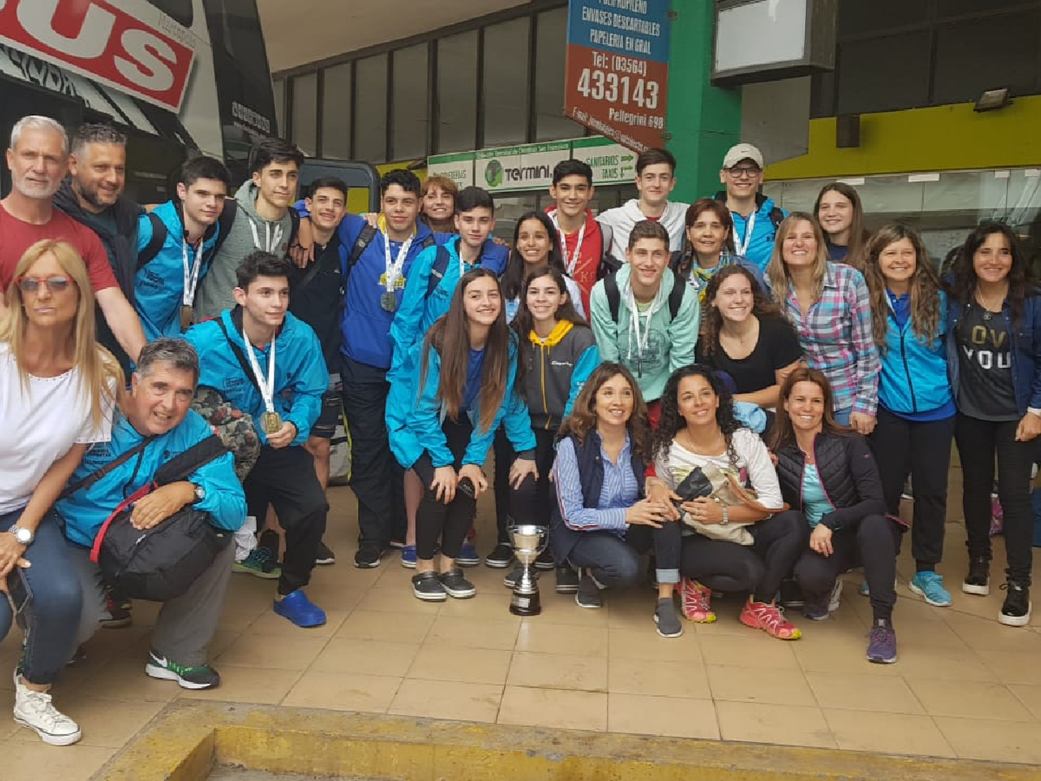¡Bienvenidos campeones!