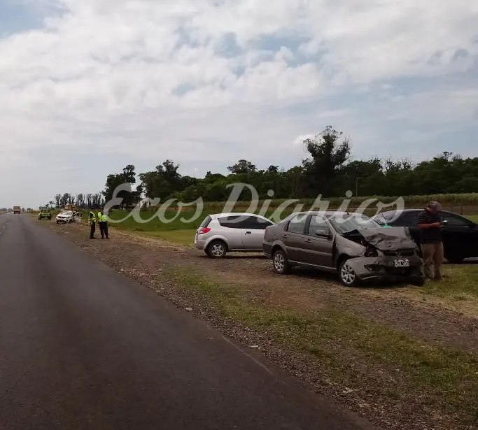 Accidente con heridos en ruta 227