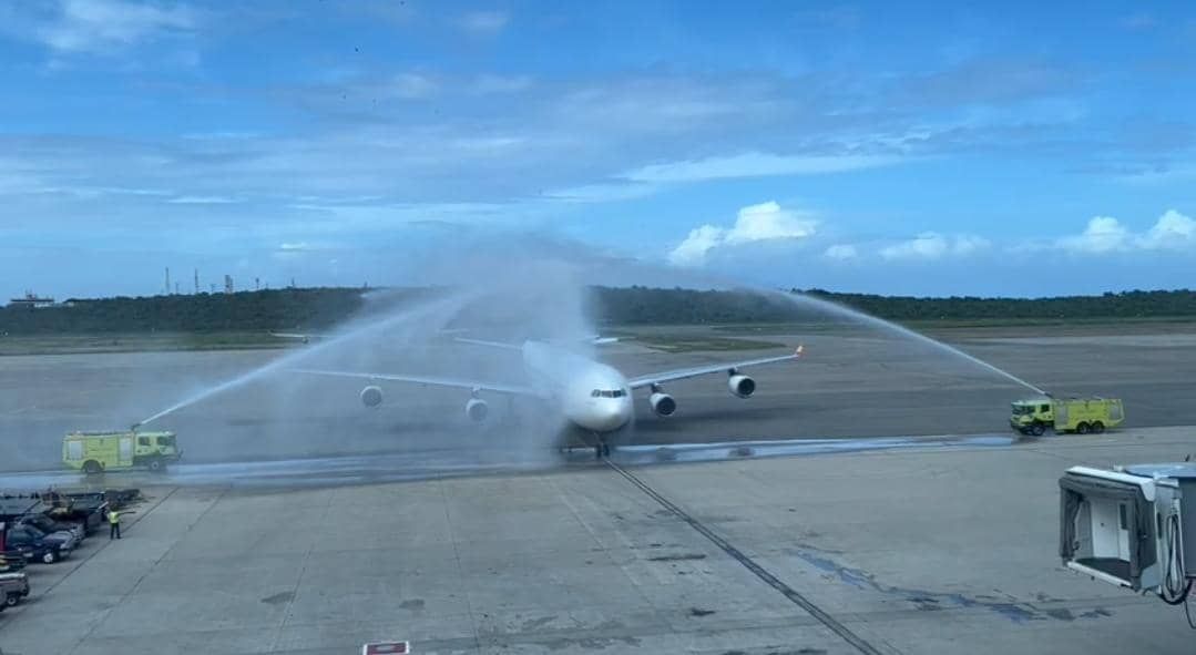 Plus Ultra resumed its flights between Tenerife and Caracas