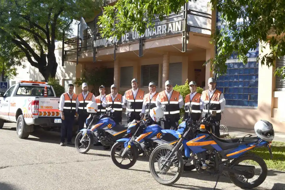 Urdinarrain amplió su planta de agentes de tránsito y su parque automotor