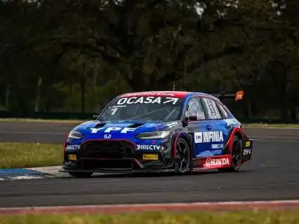 Leonel Pernía quedó segundo en el Shakedown