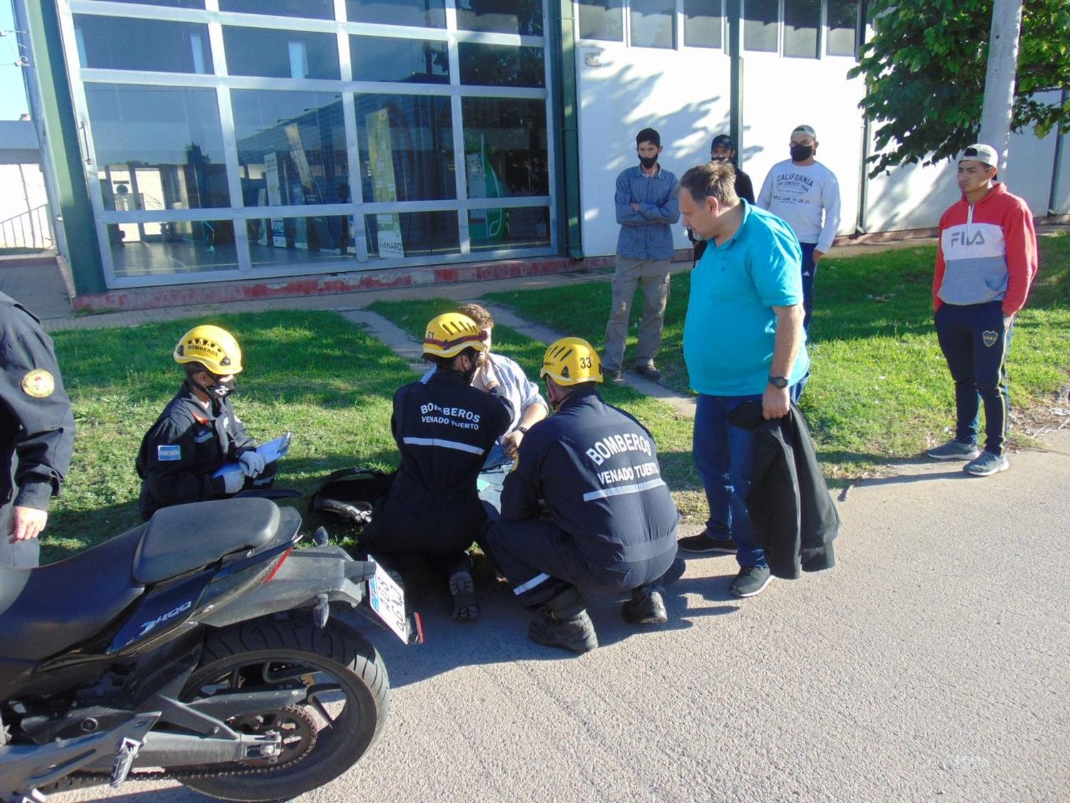 Tarde de miércoles con accidentes en las calles de Venado