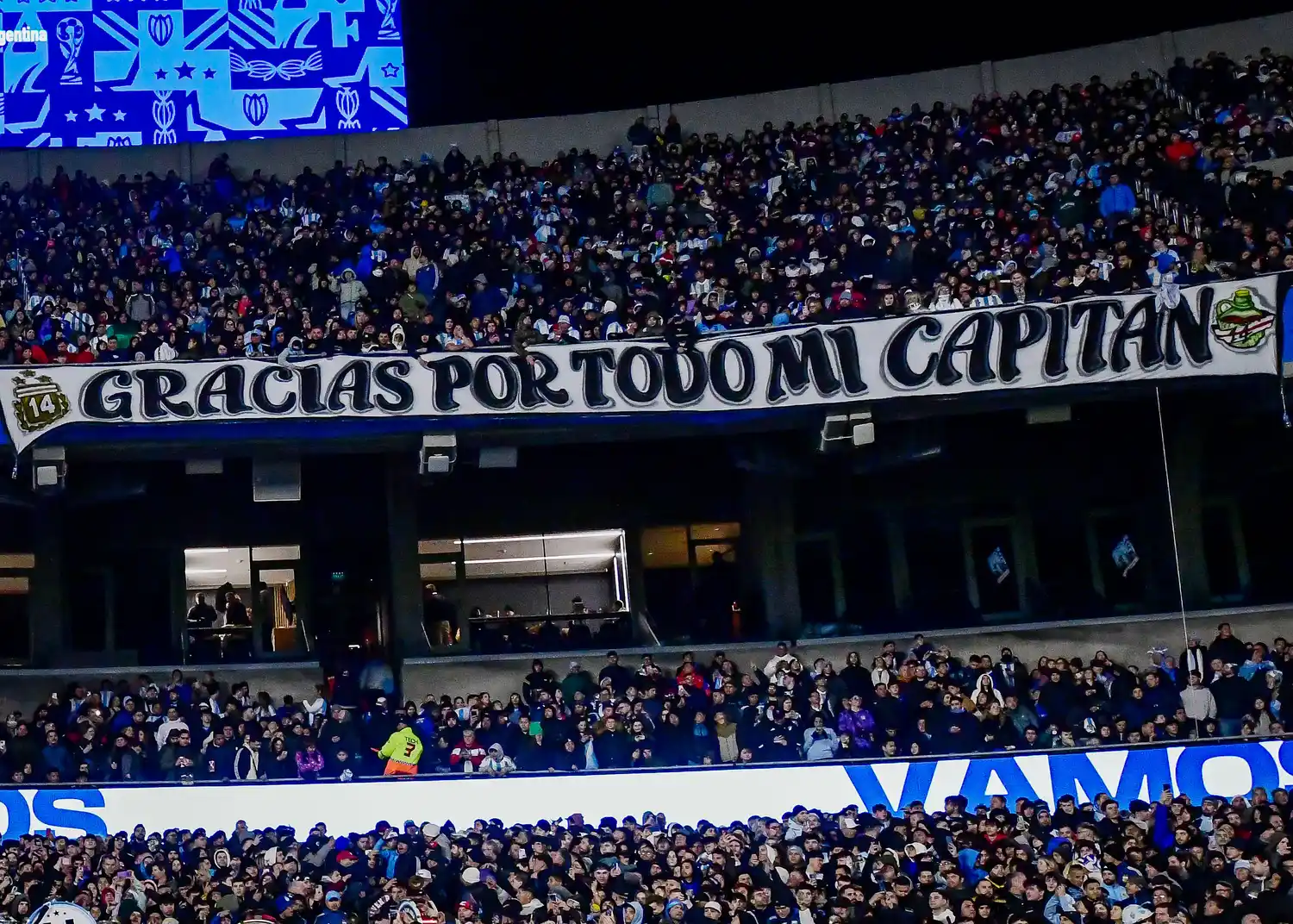 Messi jugó su último partido en una eliminatoria en Argentina.