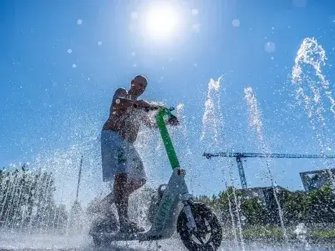 Alemania rompió su récord con una temperatura de 41,5 grados