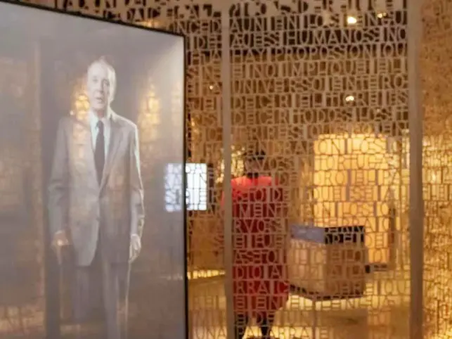 Una muestra homenajea a Jorge Luis Borges a 40 años de su muerte