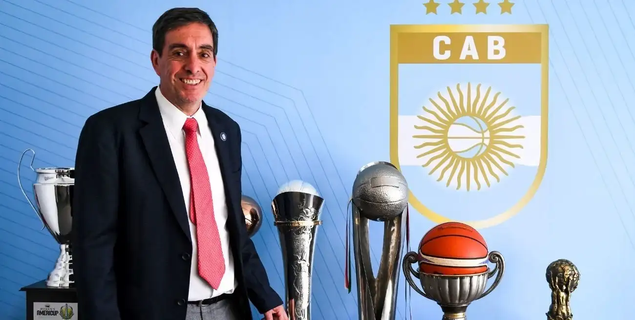 Sergio Gatti, nuevo presidente de la Confederación Argentina de basquetbol.