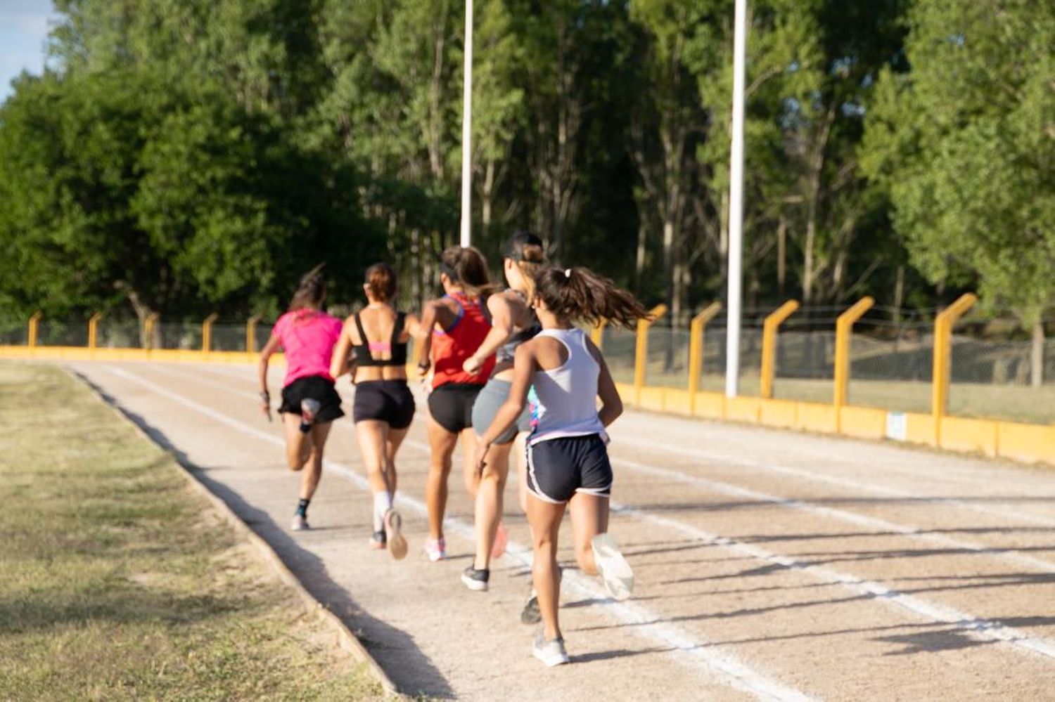 Hubo competencias en el polideportivo municipal.