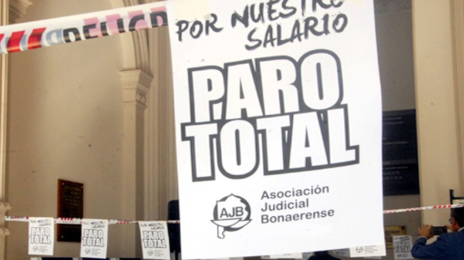 Judiciales bonaerenses van al paro el jueves