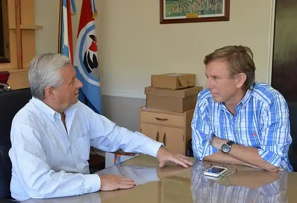 Bahillo se reunió con el intendente Lauritto
