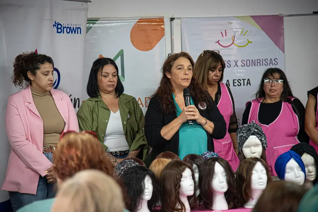 Almirante Brown trabaja para tener su banco de pelucas para pacientes con cáncer