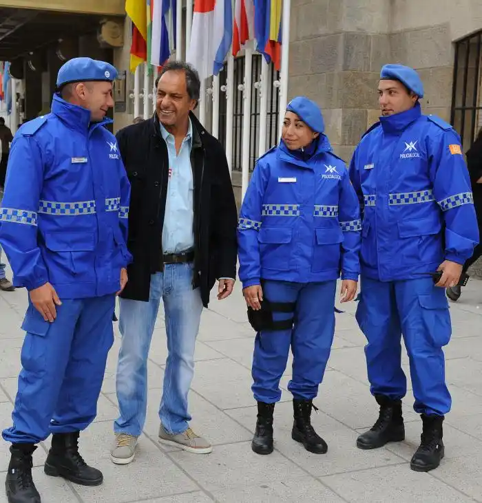 En Mar del Plata Scioli reconoció la tarea y los resultados de la Policía Local
