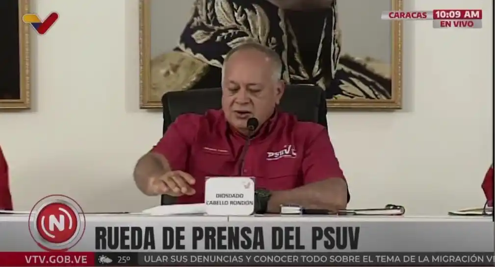Diosdado Cabello:   candidatos del GPP serán seleccionados por las bases para elecciones del 27JUL