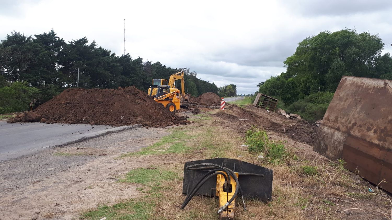 Ruta 1001: cómo es el desvío por el corte del tránsito para la obra de alcantarillado