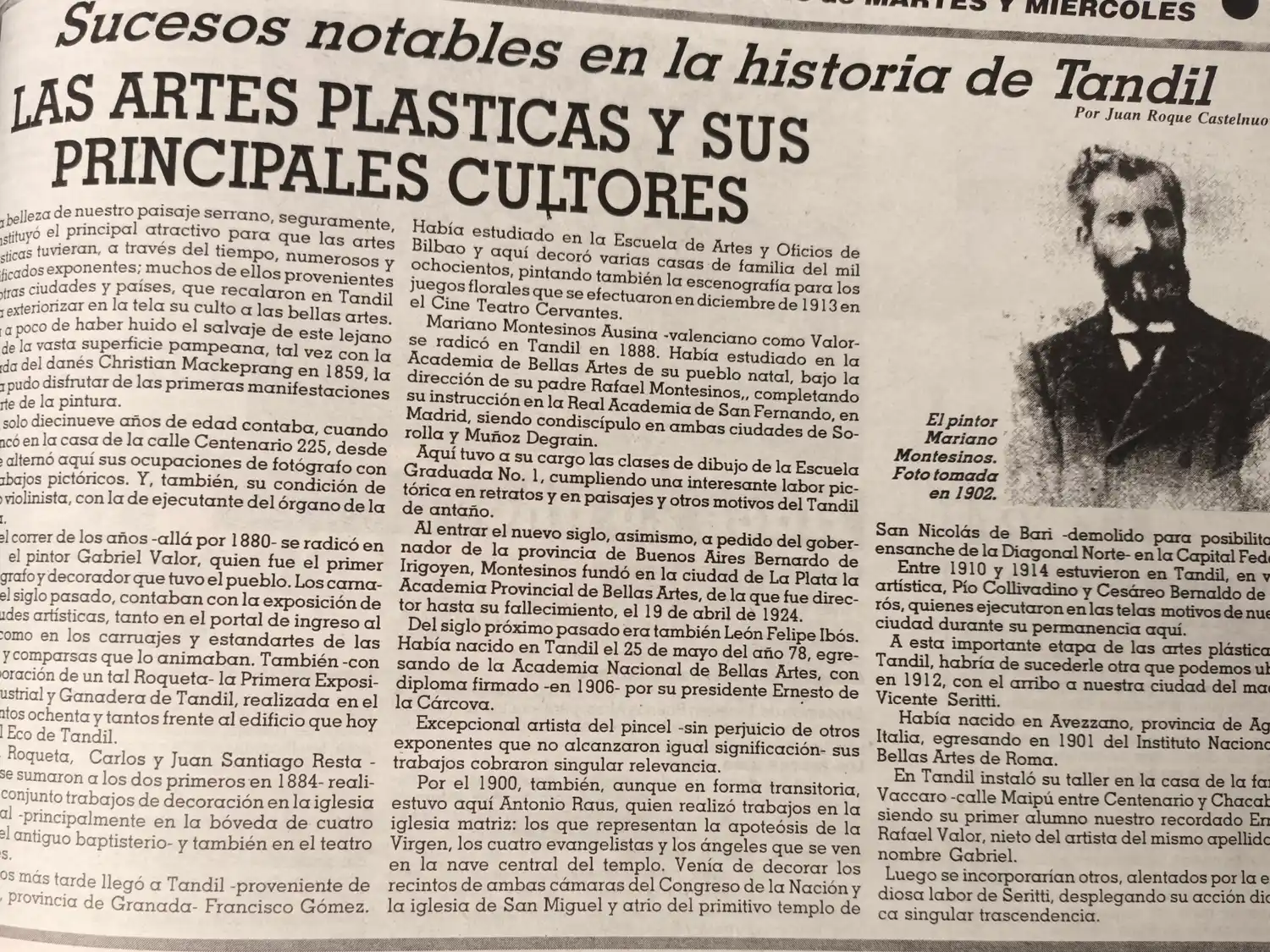 Las artes plásticas y sus principales cultores - Capítulo 1.