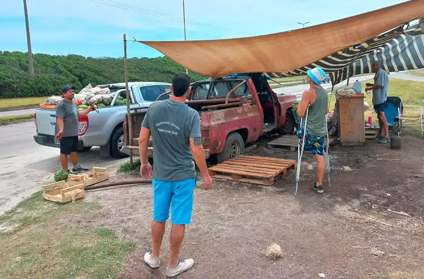 Retiraron el puesto callejero donde mataron a un hombre a balazos