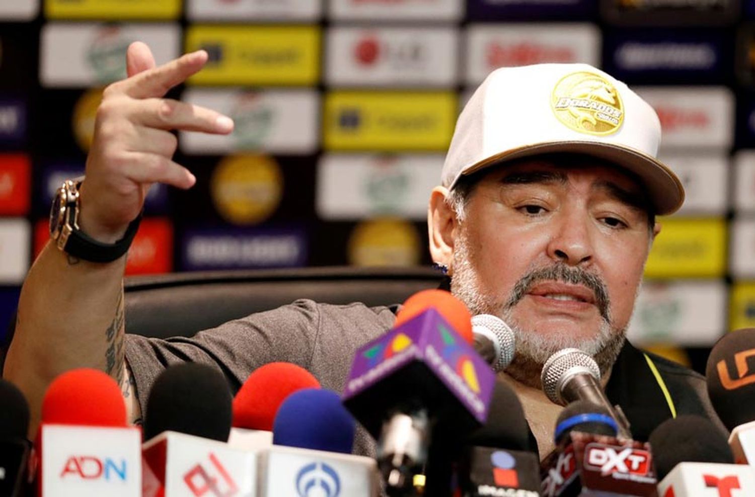 Maradona pidió que sigan buscando a Sala