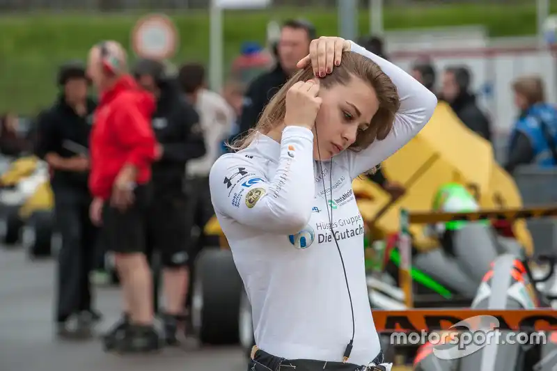 La alemana Sophia Flörsch soportó un terrible accidente
