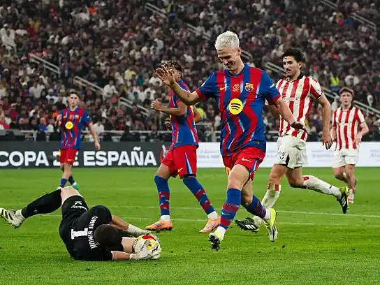 Barcelona liquidó el encuentro en la primera etapa.