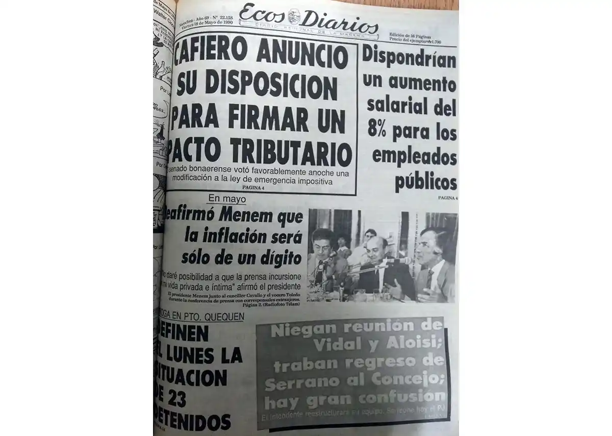 Viernes 18 de mayo de 1990