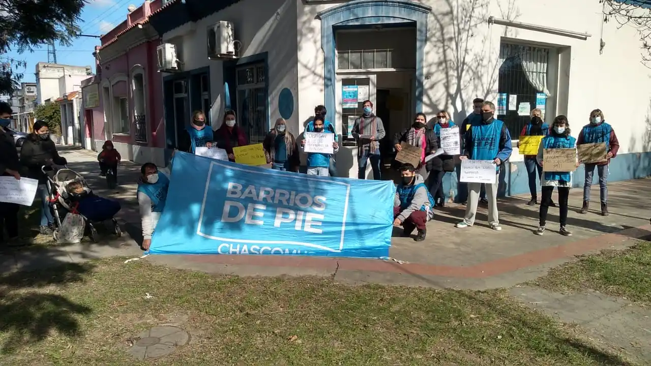 Barrios de Pie Chascomús adhirió a jornada nacional en exigencia de medidas sociales