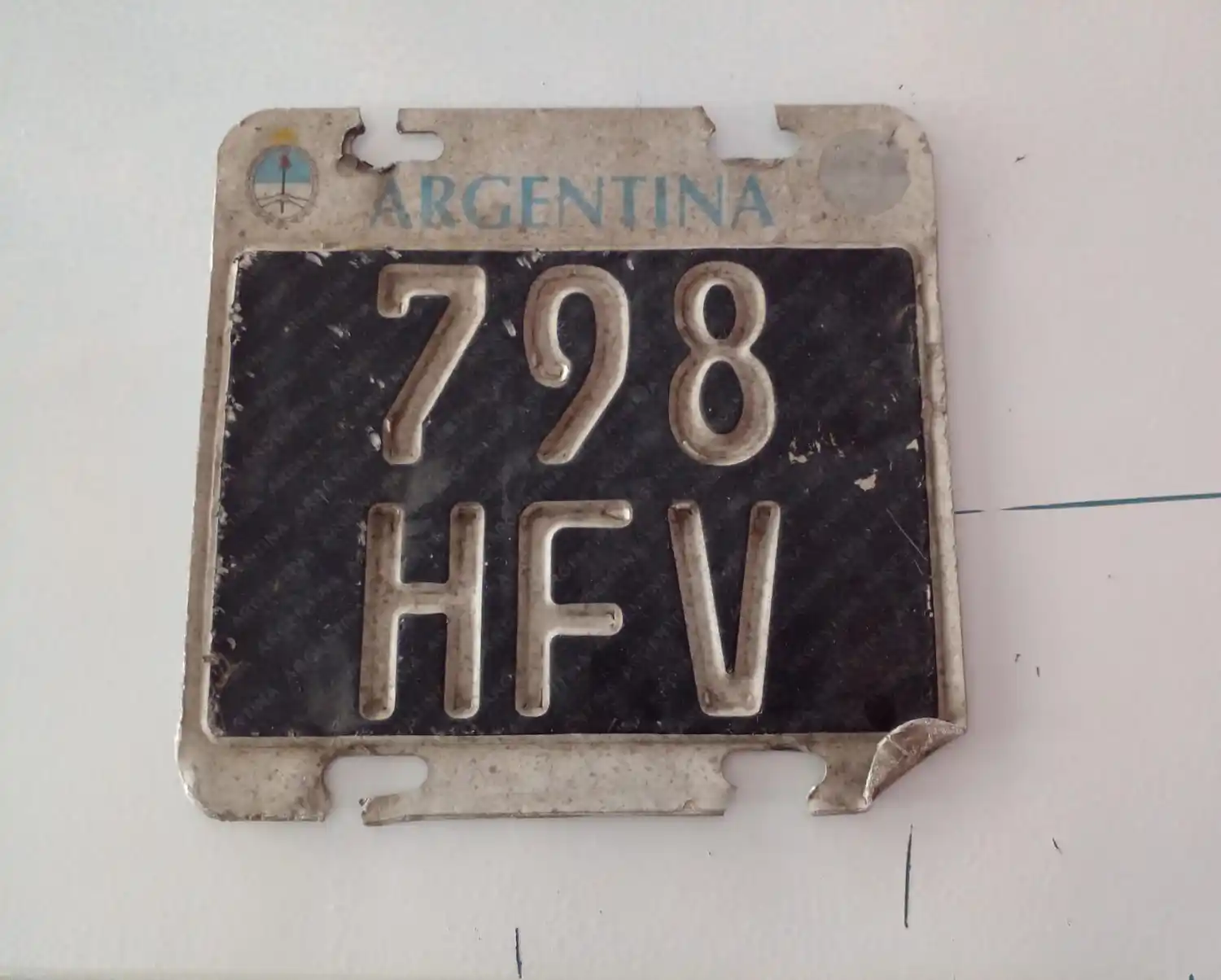 Encontraron patente 798 HFV
