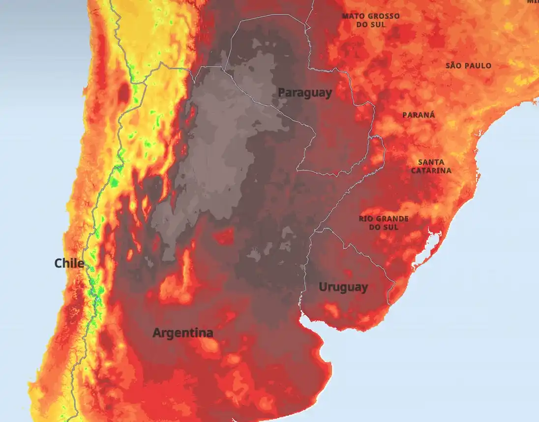 ¿Qué es un muro atmosférico y por qué provoca el calor extremo que afecta a gran parte del país?