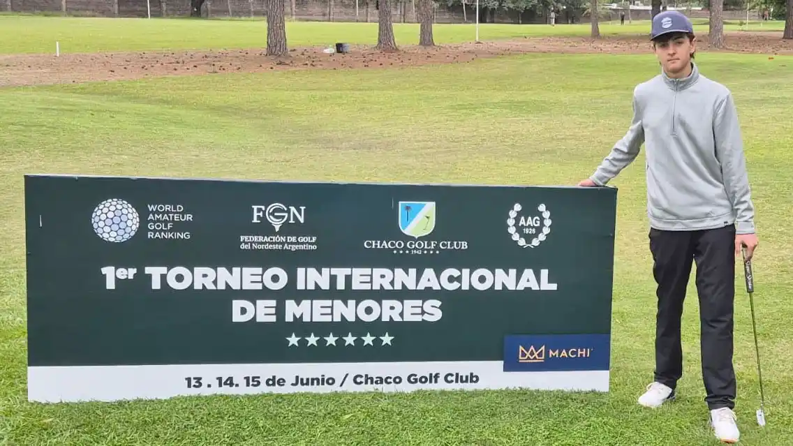 Golfistas del Concordia Golf Club se destacaron en torneo internacional de menores