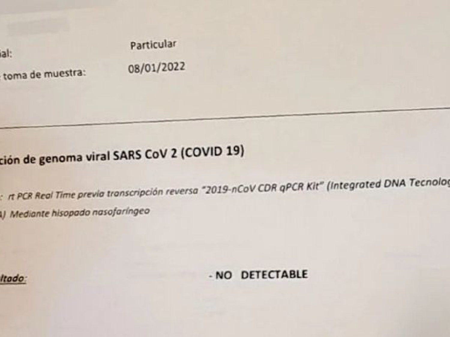 Cae banda que vendía PCR truchos: hasta $ 4 mil un negativo