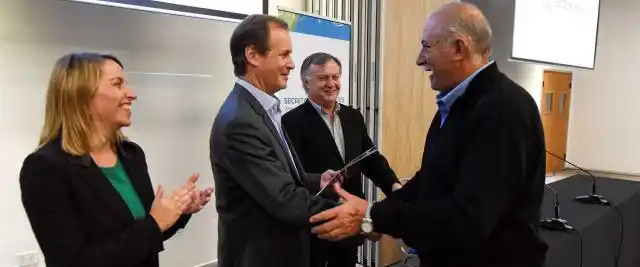 Bordet valoró la labor de los deportistas y vecinos que colaboran con las instituciones deportivas