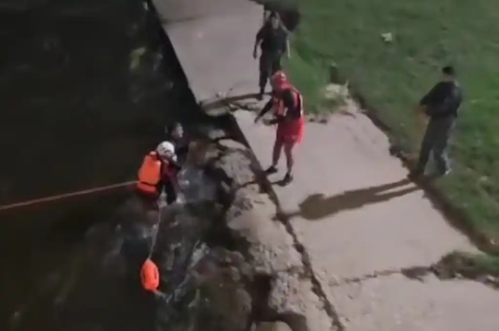 Lo interceptaron en la zona del Puente Sarmiento