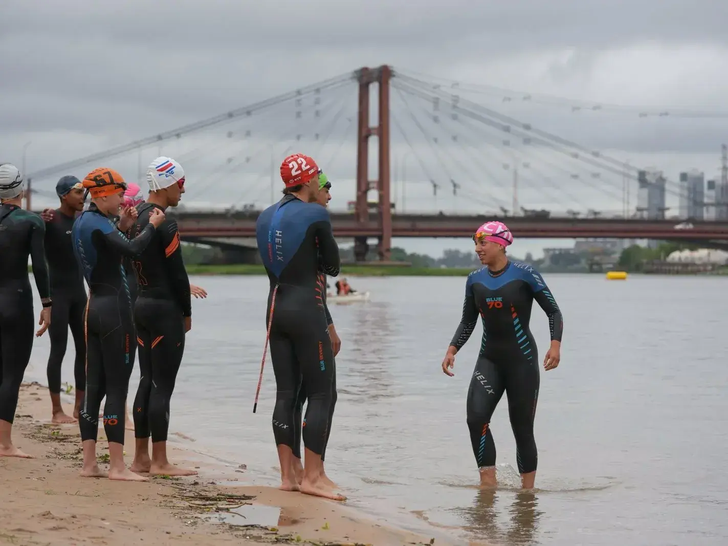 Todo listo para la Copa Continental de Triatlón en la Costanera de Santa Fe