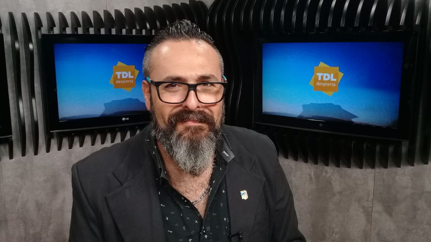 Juan Manuel Carri en el desayuno de Tandil Despierta