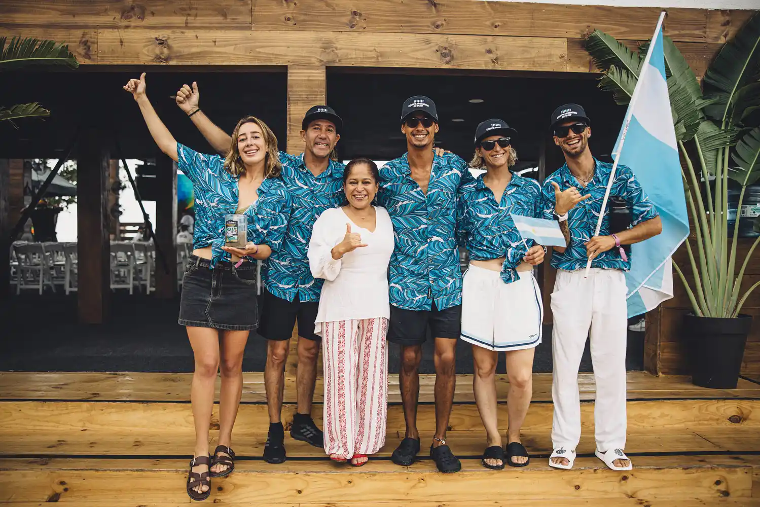 Equipo argentino - Mundial de Longboard 2025