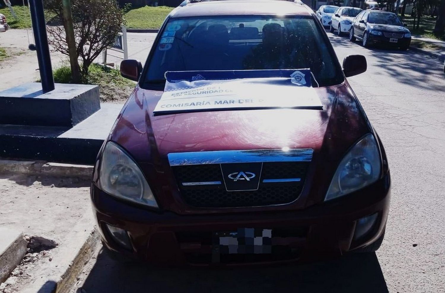 Quiso evadir un control policial con un auto robado en Mar del Tuyú