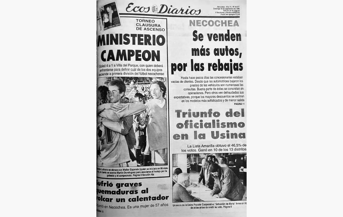 Domingo 10 de septiembre de 1995