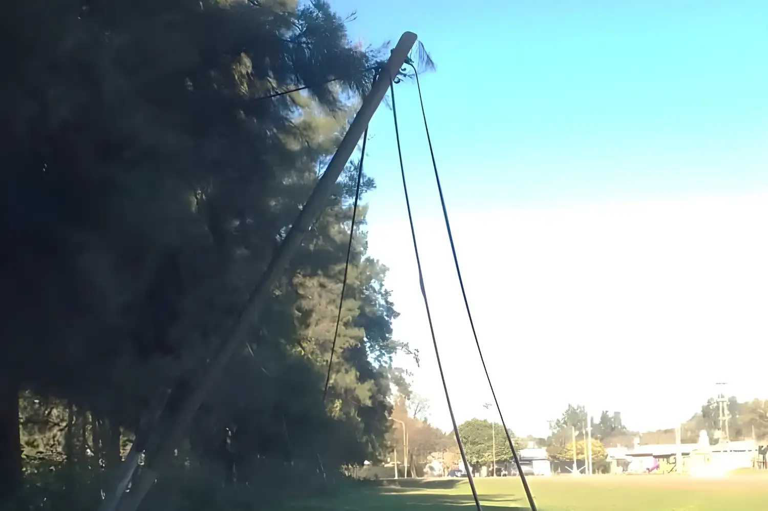 vandalismo cables postes telefonía fija río tala cooperativa