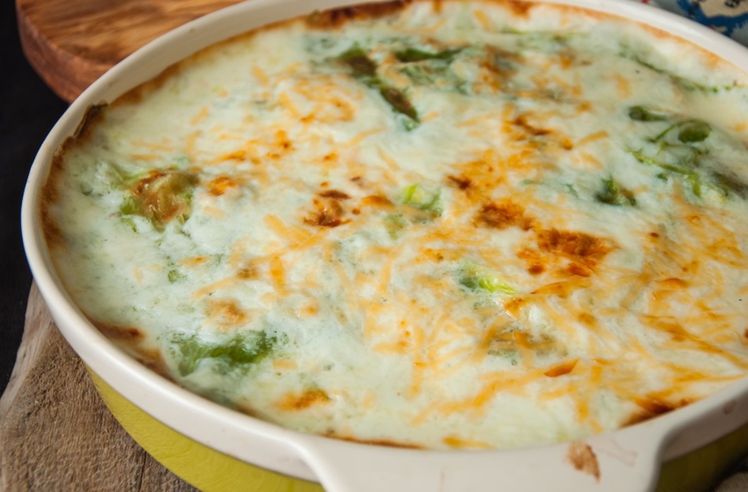 Como plato principal o guarnición: Espinacas gratinadas