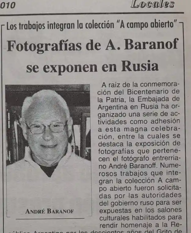 Repercusión de la exposición en Rusia-