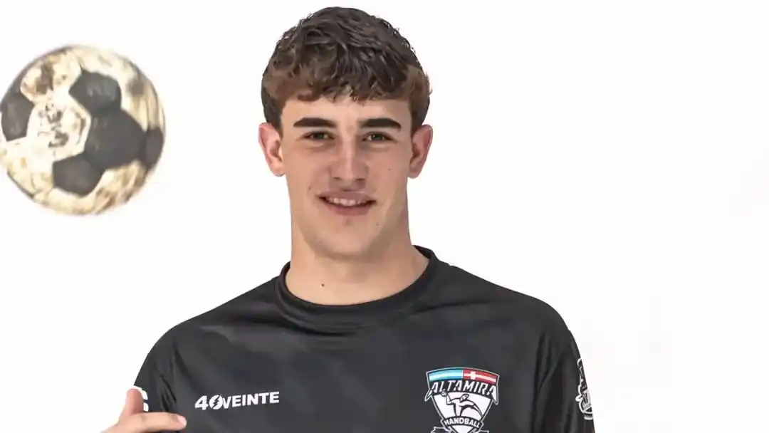 Demián Goñi, uno de los representantes locales con Alta Mira en el Nacional de Cadetes