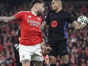 di maria  otamendi  benfica champions league