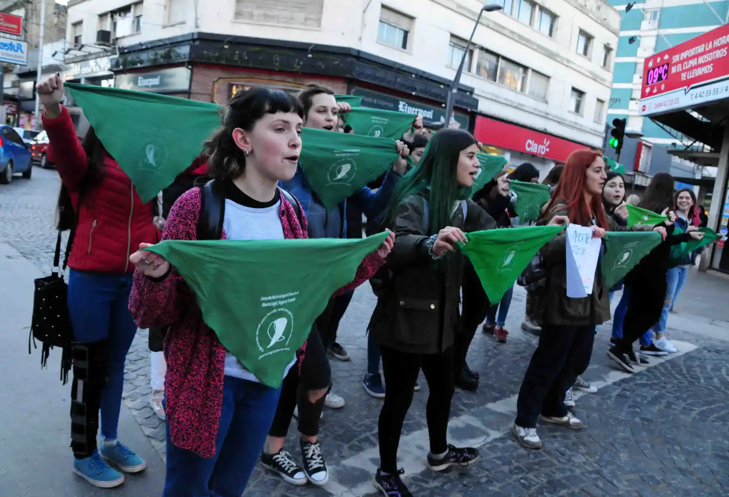 Pasó el último “martes verde” antes del tratamiento de la ley del aborto en el Senado