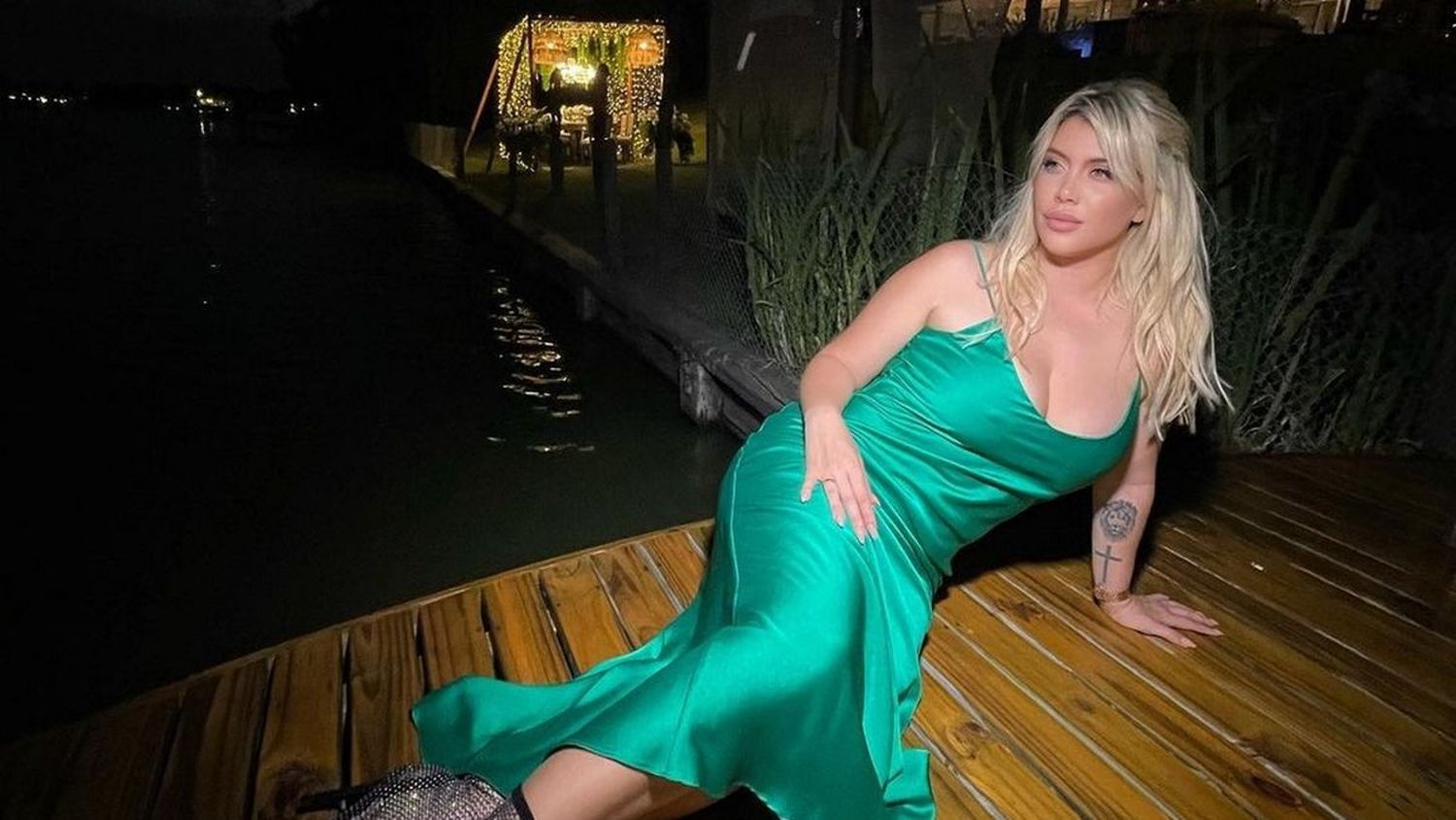 Wanda Nara celebró su mejor regalo de Navidad