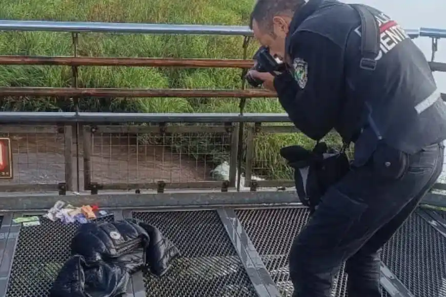 Buscan intensamente a Mariano Ariel Sierra, turista desaparecido en las Cataratas del Iguazú tras hallarse sus pertenencias en Garganta del Diablo. - 1