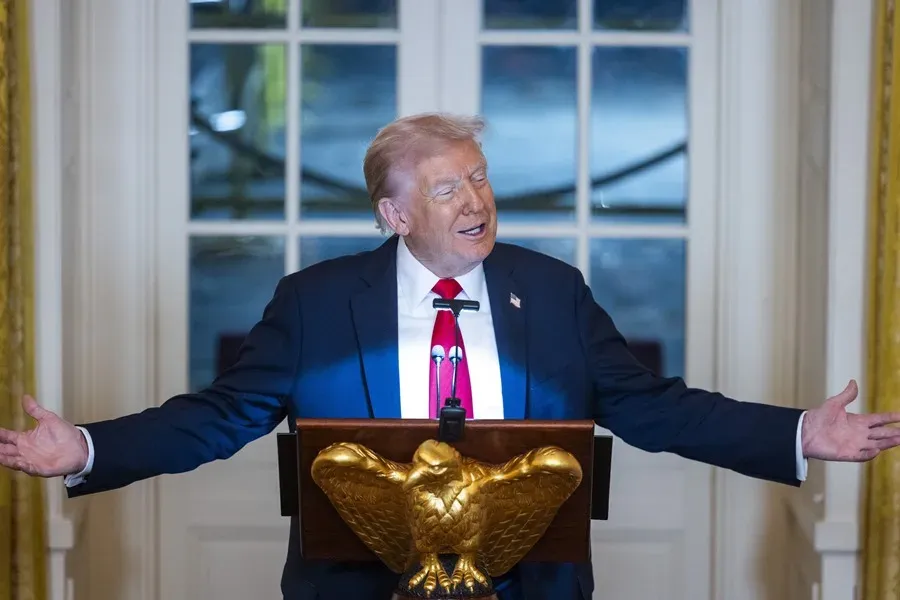 Trump en una entrevista exclusiva con Fox News, EFE