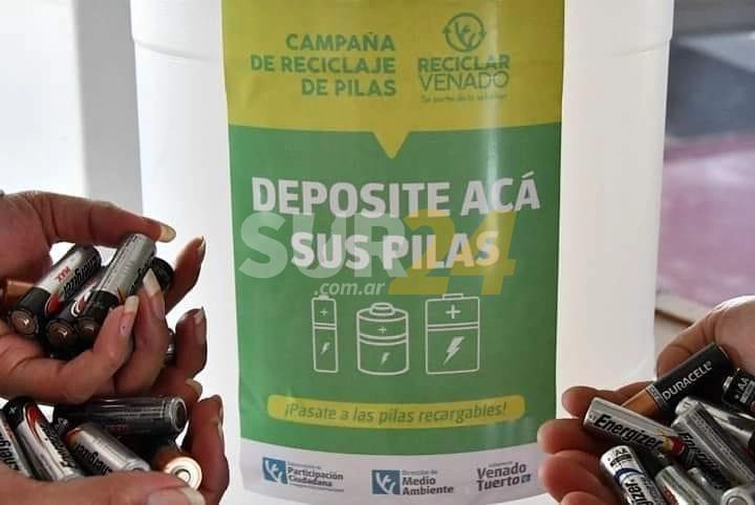 “Reciclar Venado” ya recolectó 240 kilos de pilas en desuso desde el inicio de la campaña