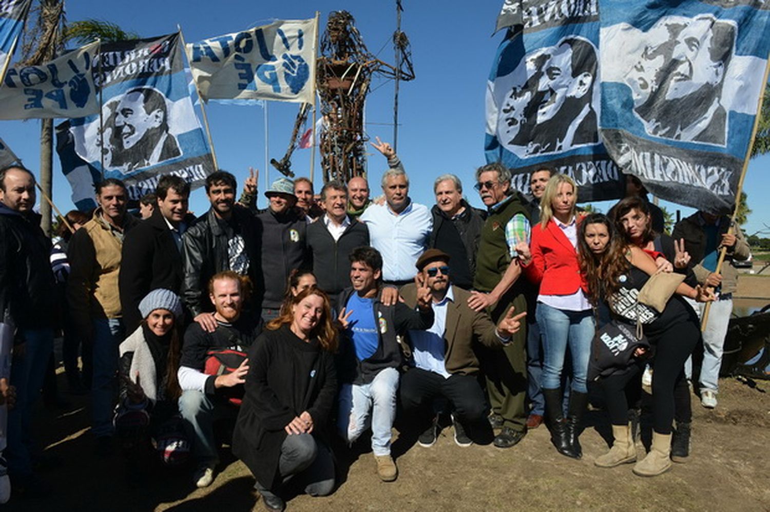 Urribarri participó de la inauguración del monumento a Andresito Artigas