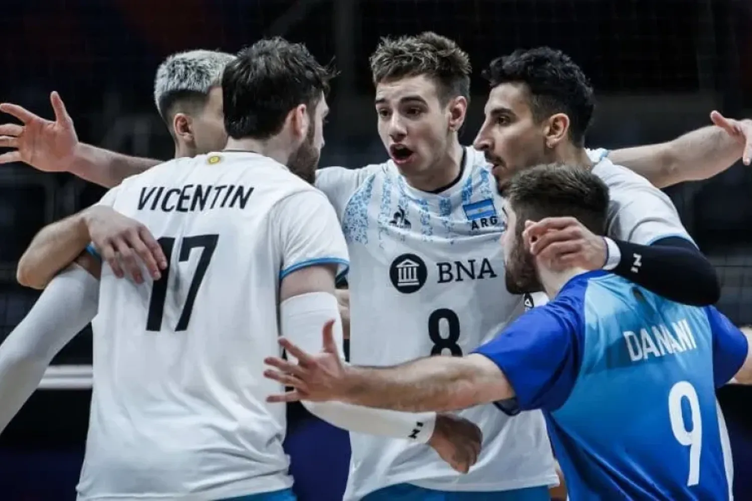 La Selección argentina de vóley logró su segundo triunfo en la VNL frente a Irán